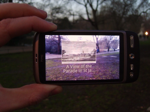 A View of the parade in St James Park from 1753